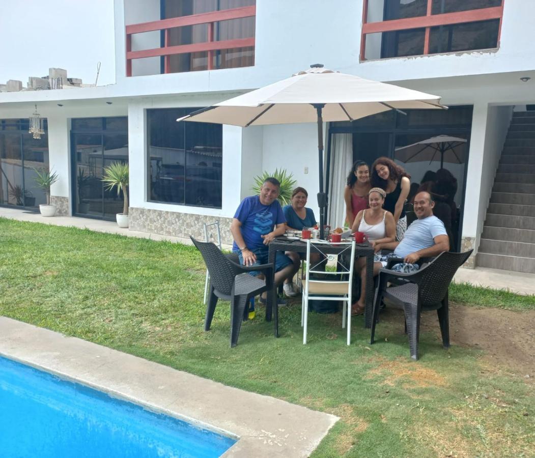 Montemar Apart Hotel - Playa Huanchaco Bagian luar foto